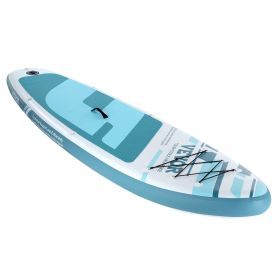 VEVOR Inflatable Stand Up Paddle Board, 10.6' x 33" x 6" Wide SUP Paddleboard, with Board Accessories, Pump, Paddle, Fin, Phone Bag, Backpack