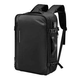 VEVOR Vacuum Travel Backpack, 65L, Expandable Vacuum Seal Compression Travel Backpack with Pump, with TSA-Approved Lock, Airback Vacpack