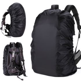 Waterproof Backpack Rain Cover Upgraded Triple Waterproofing With Adjustable Anti Slip Buckle Strap; Wear-Resisting And Durable; For Outdoor; Hik (Color: BLACK, size: M)