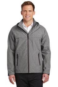 Port Authority Torrent Waterproof Jacket J333 (Color: Dark Grey Heather, size: L)