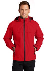 Port Authority Torrent Waterproof Jacket J333 (Color: Deep Red, size: XS)